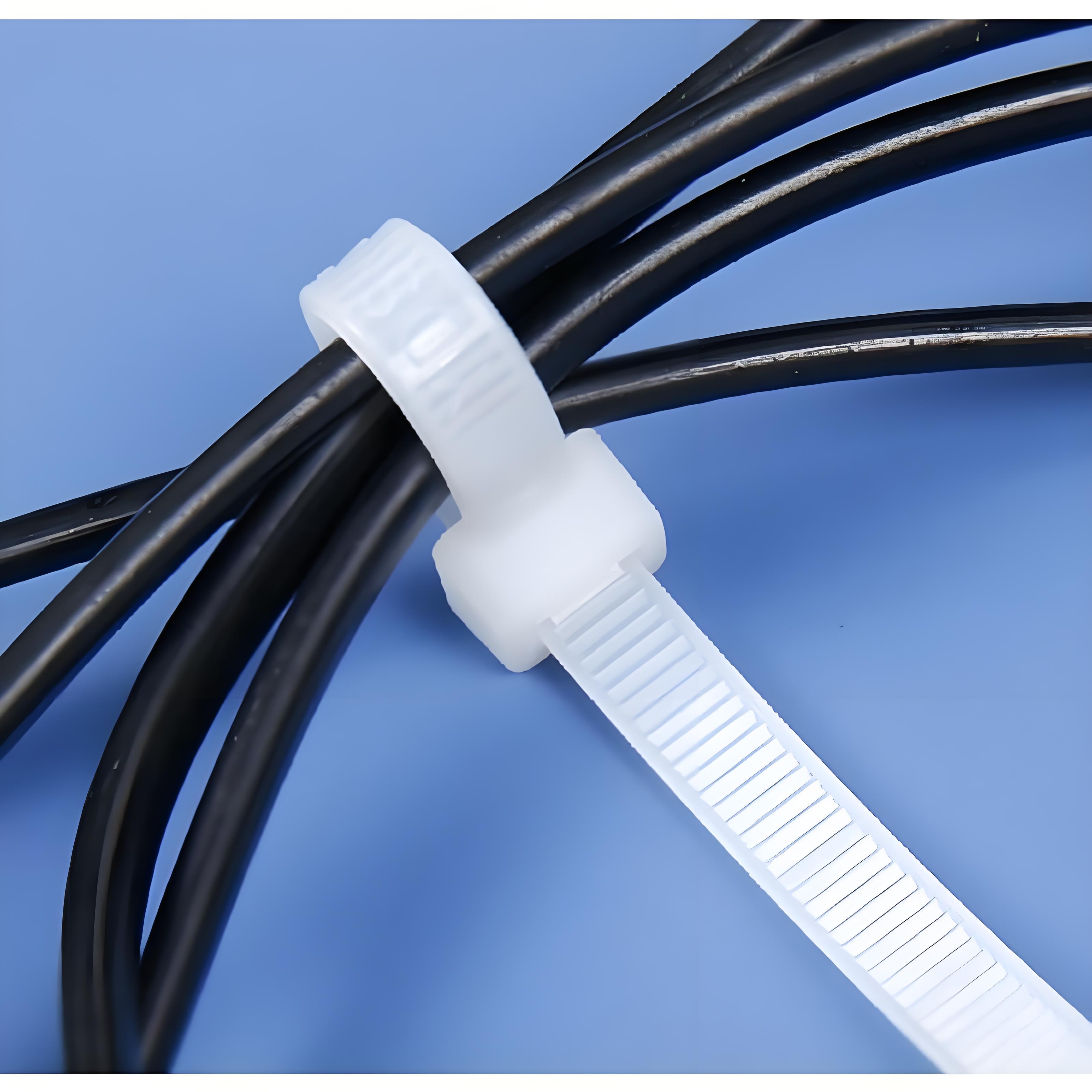 PA66耐低(di)溫紮帶料