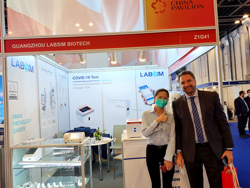 【展會(huì)迴顧】藍(lán)勃生物精綵亮相2022 MEDLAB Middle East